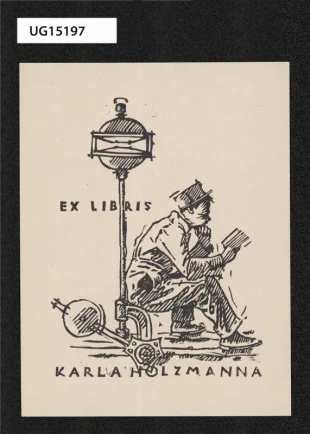 Ex libris Karla Holzmanna