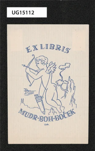 Ex libris MUDR. Boh. Boček
