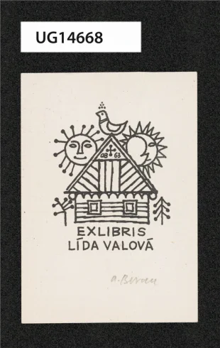 Exlibris Lída Valová