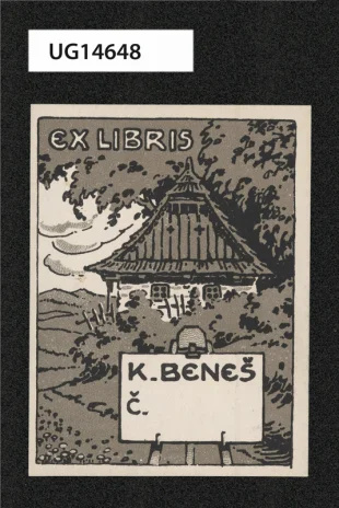 Ex libris K. Beneš
