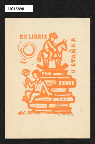 Ex libris V Staňka