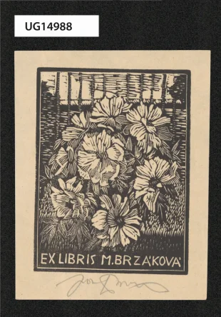 Ex libris M. Brzáková