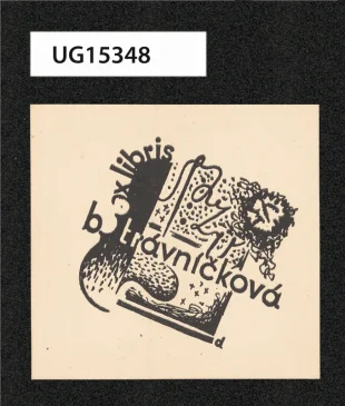 ex libris b trávníčková