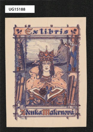 Ex libris Zdenka Maternová
