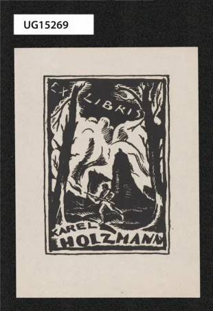 Ex libris Karel Holzmann