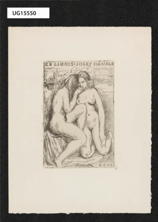Ex libris Josef Hamrla