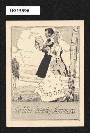 Exlibris Zdenky Harrerové