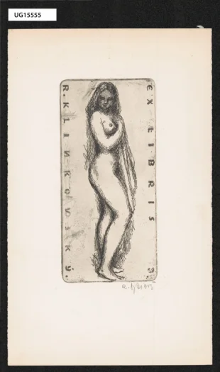 Ex libris R. Klinkovský