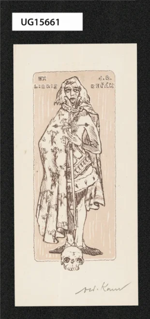 Ex libris J. R. Bečák