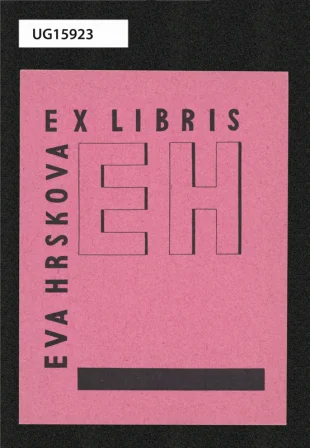 Ex libris Eva Hrskova