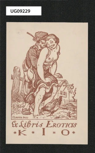 Ex libris Eroticis KJO (Obrátil)