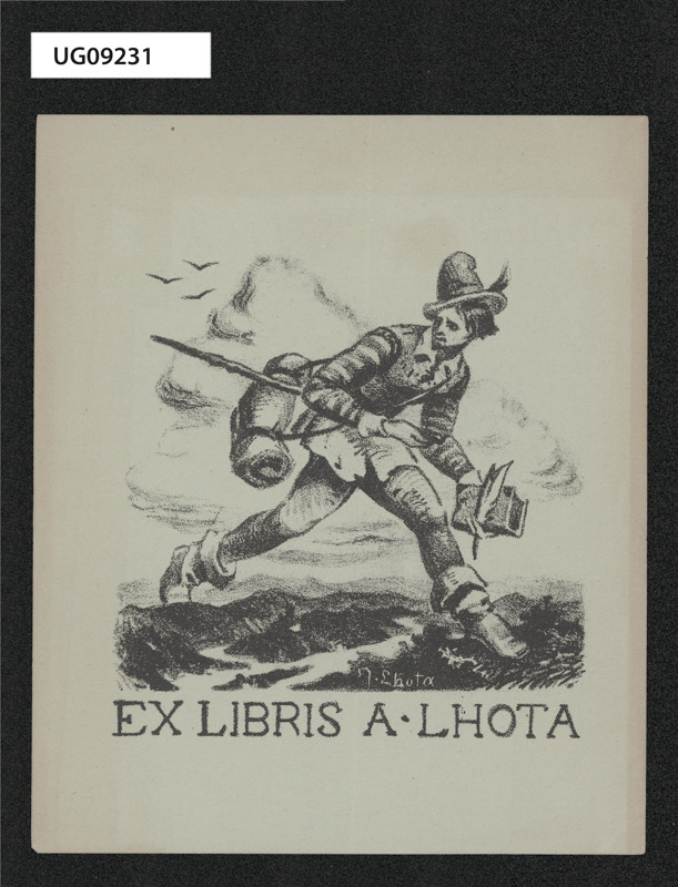 Ex libris A. Lhota