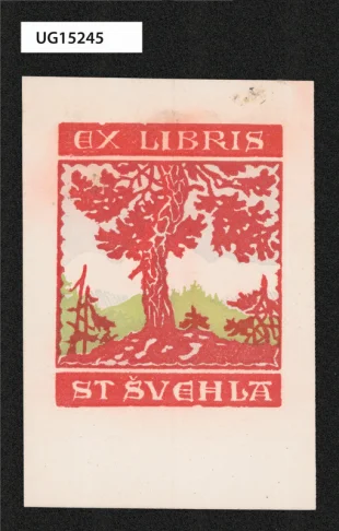 Ex libris St. Švehla