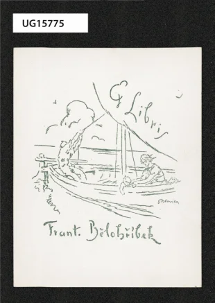 Ex Libris Frant. Bělohříbek