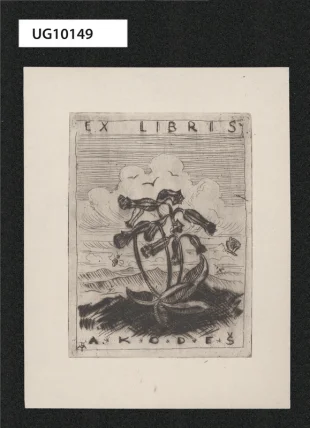 Ex libris A. Kodeš