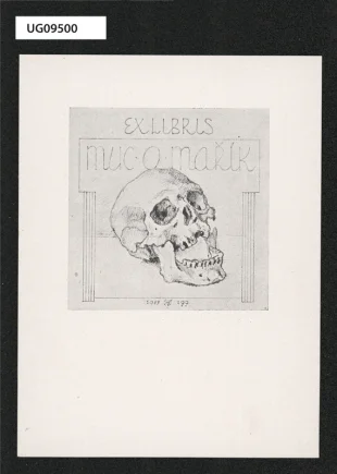 Ex libris MUC. O. Mařík