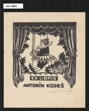 Ex libris Antonín Kodeš