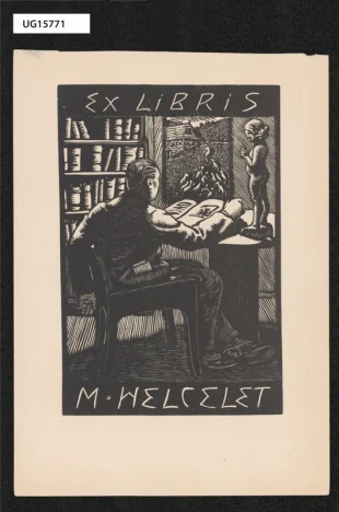 Ex libris M. Helcelet