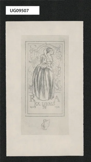 Ex libris R A