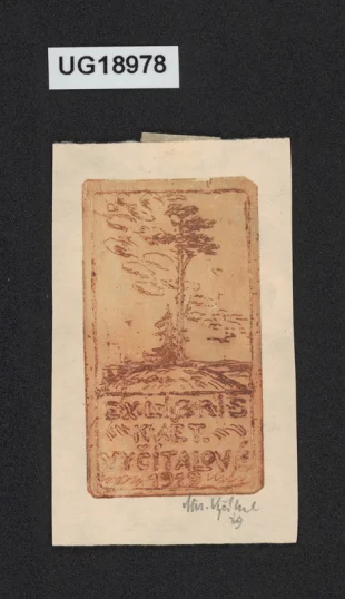 Exlibris Květ. Vyčítalová