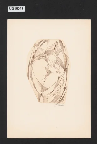 Ex libris V. Kohout