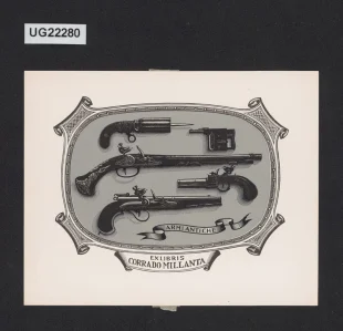 Exlibris Corrado Millanta
