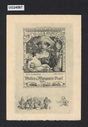 Exlibris Walter und Margarete Vogel