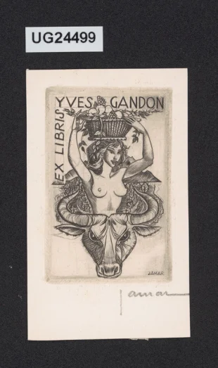 Ex libris Yves Gandon