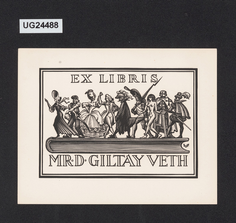 Ex libris Mr. D. Giltay Veth