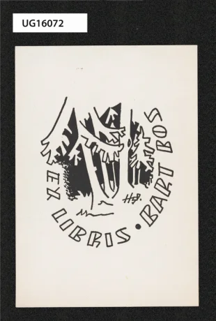 Ex libris Bart Bos