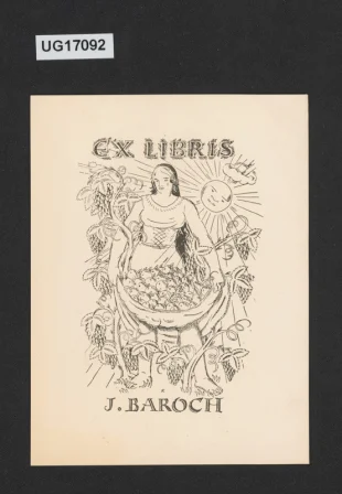 Ex libris J. Baroch