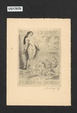 Ex libris Dr. Bedřich Svoboda
