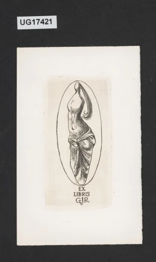 Ex libris GJR (Rhebergen)