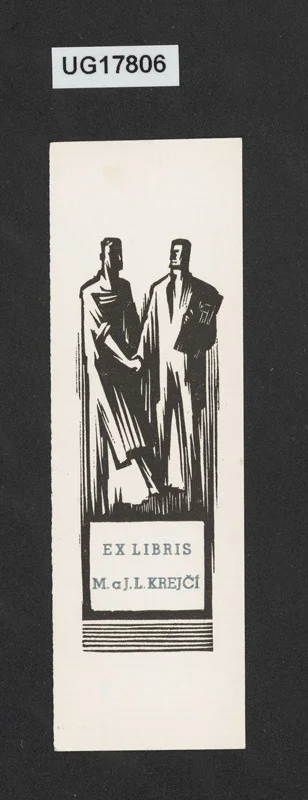 Exlibris M. a J. L. Krejčí