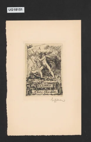 Exlibris Alois Chvála