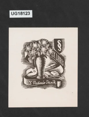 Ex libris Dr. Vladimír Staněk