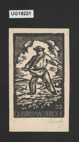 Exlibris Macourek F.