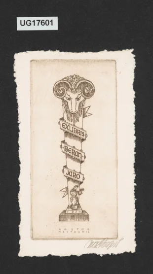 Exlibris Jaro Beran