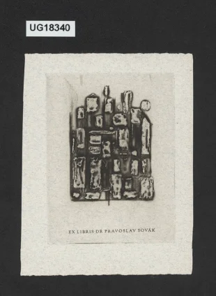 Ex libris Dr. Pravoslav Sovák
