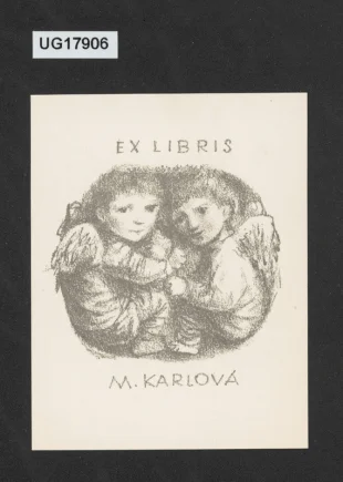 Ex libris M. Karlová