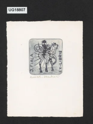 Ex-libris J. Fiala
