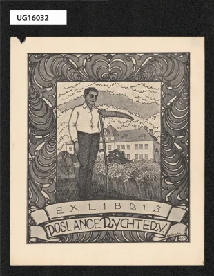 Ex libris poslance Rychtery