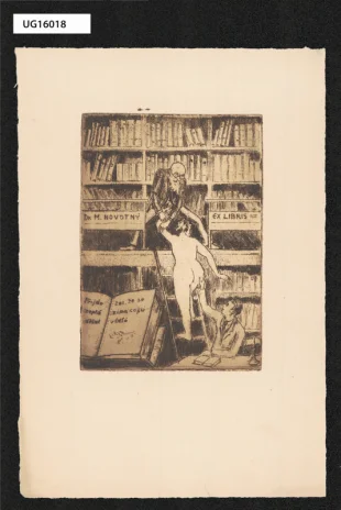 Ex libris Dr. M. Novotný