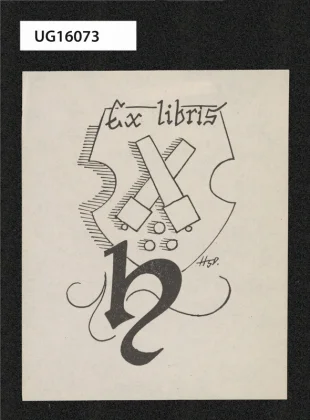 Ex libris h (Hlinovský)