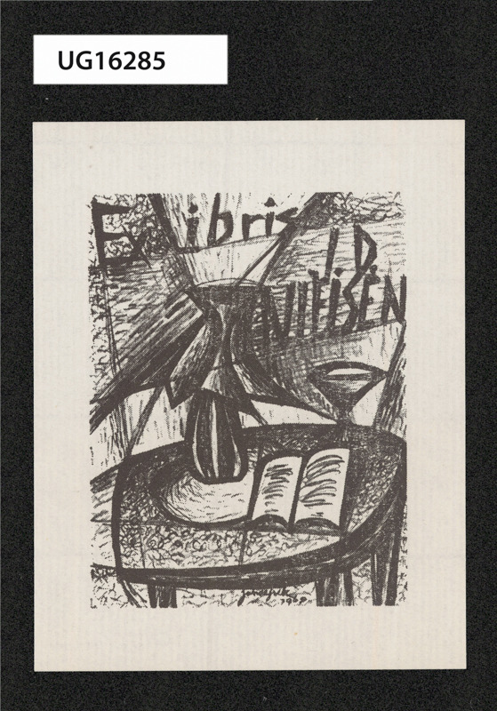 Ex libris J. D. Nielsen