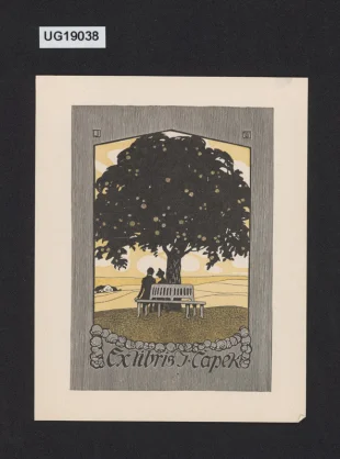 Ex libris J. Čapek