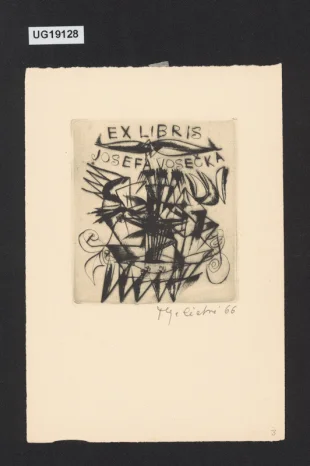 Exlibris Josefa Vosečka