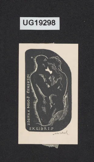 Exlibris Zdena a Miloš Čenských