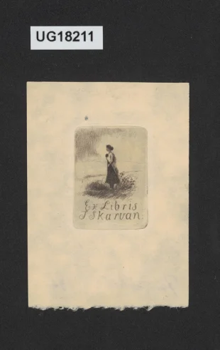 Ex Libris J Skarvan