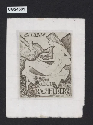 Ex libris Rudolf Bachhuber